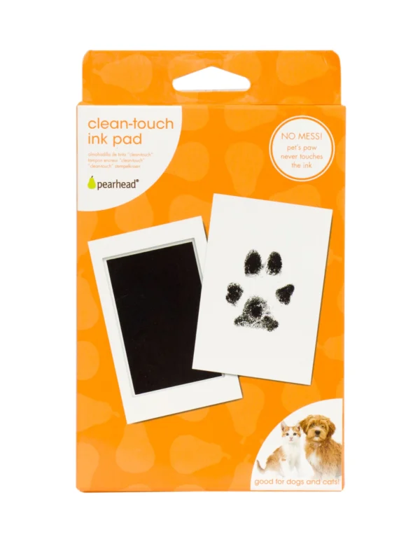 Clean-Touch Pet Paw Print Ink Pad – No Mess Keepsake for Pets (Product Packaging)